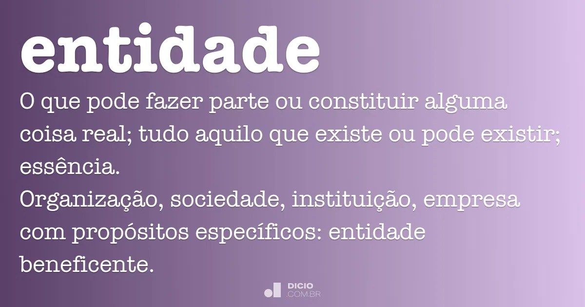 Entidade Dicio, DicionÃ¡rio Online de PortuguÃªs