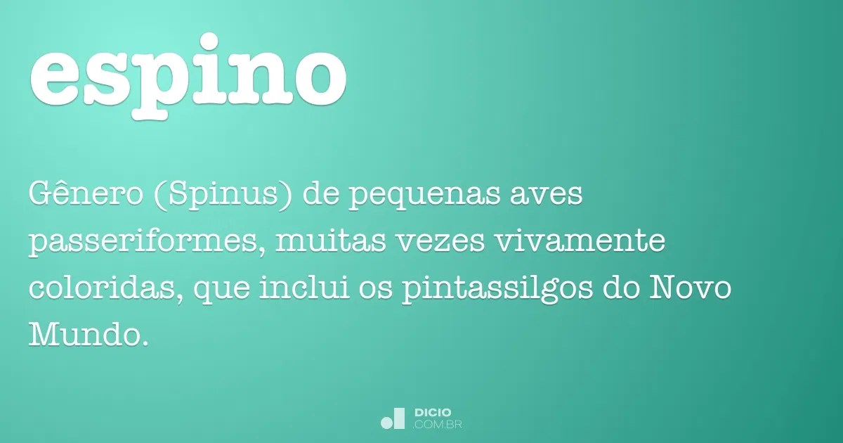 Espino Dicio, Dicionário Online de Português