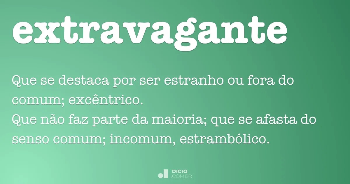 Extravagante Dicio, Dicionário Online de Português