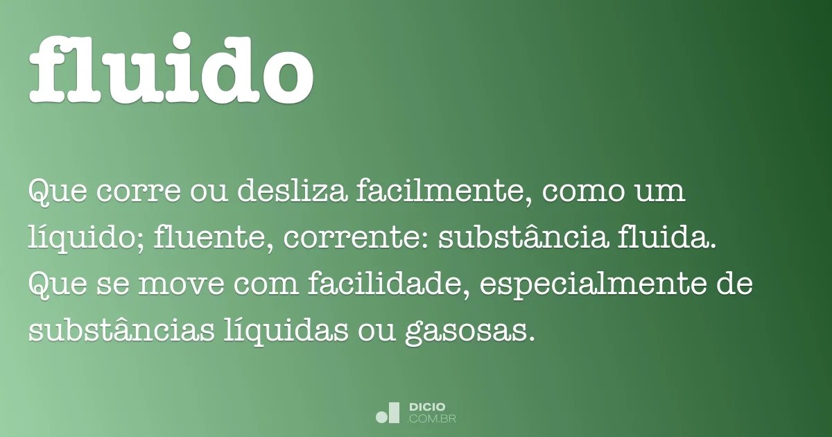 Fluido Dicio, Dicionário Online de Português