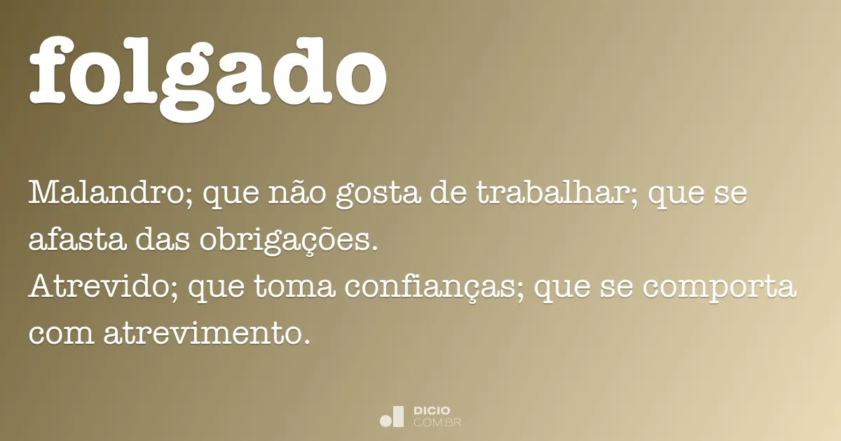 Folgado Dicio, Dicionário Online de Português