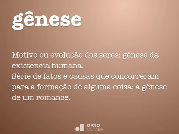 Gênese Dicio, Dicionário Online de Português