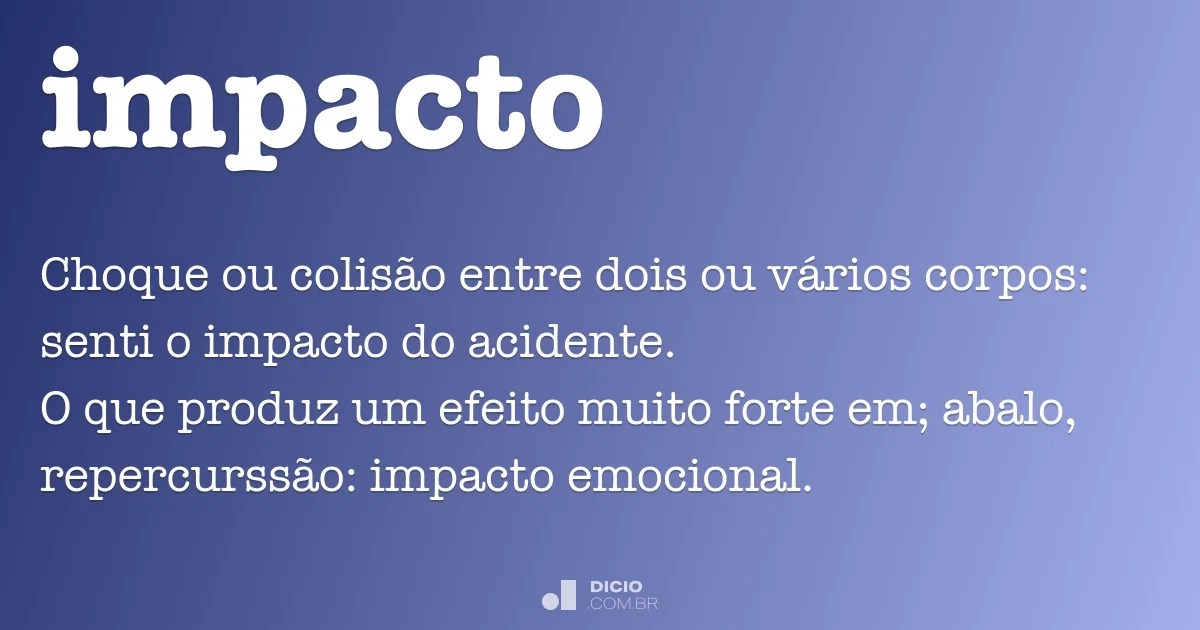 Impacto Dicio, Dicionário Online de Português