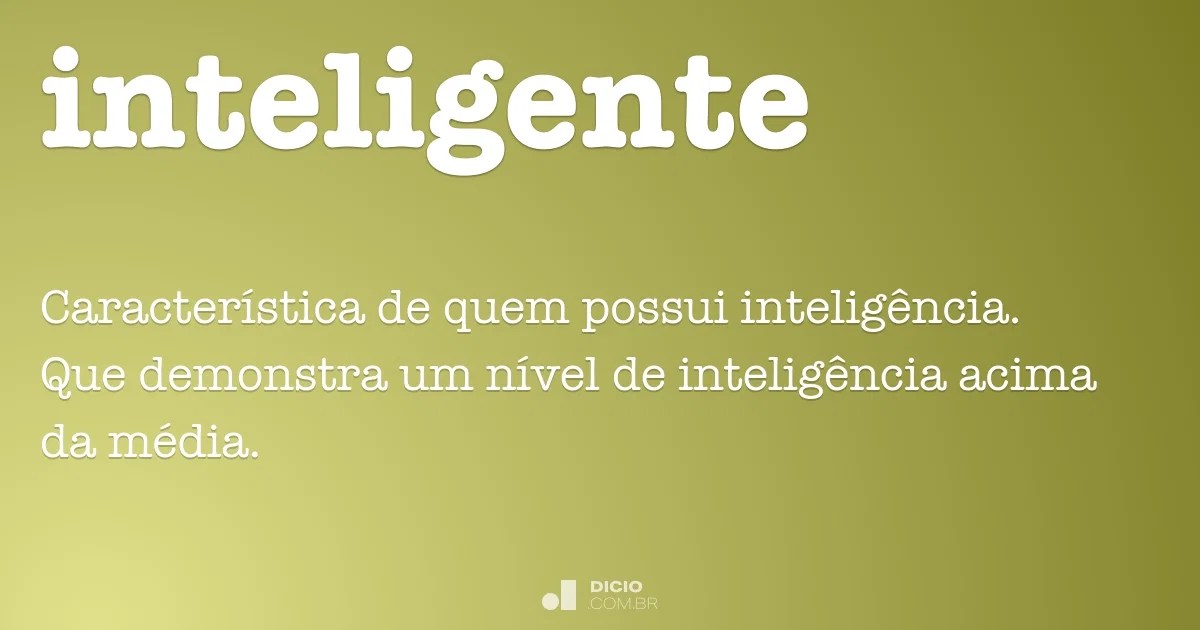 Inteligente Dicio, Dicionário Online de Português