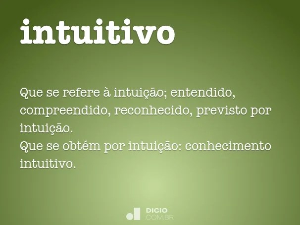 Intuitivo Dicio, Dicionário Online de Português
