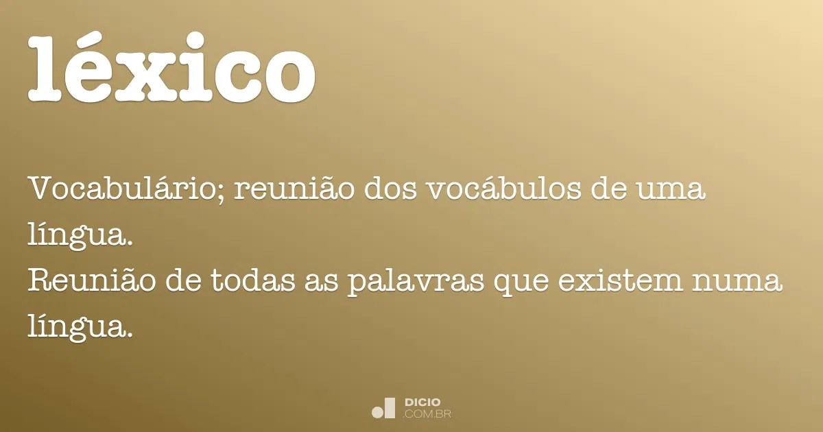 Léxico Dicio, Dicionário Online de Português