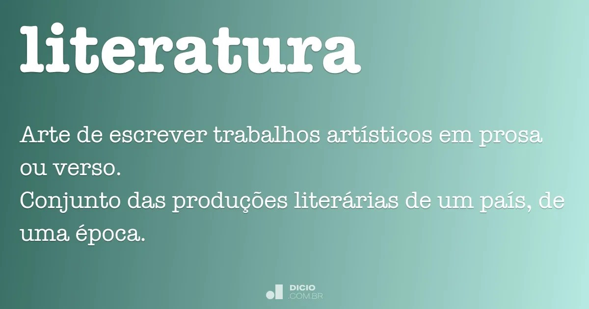 Literatura Dicio, Dicionário Online de Português