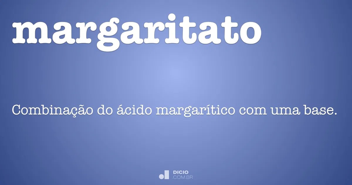 Margaritato Dicio, Dicionário Online de Português
