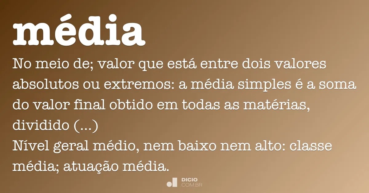 Média Dicio, Dicionário Online de Português