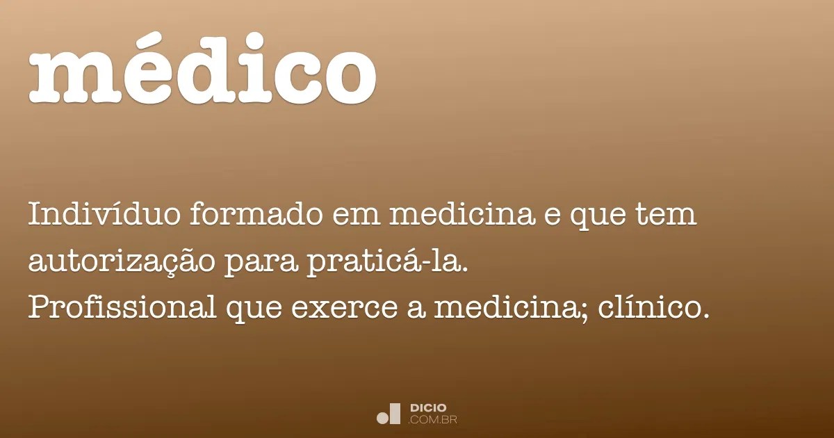 Médico Dicio, Dicionário Online de Português