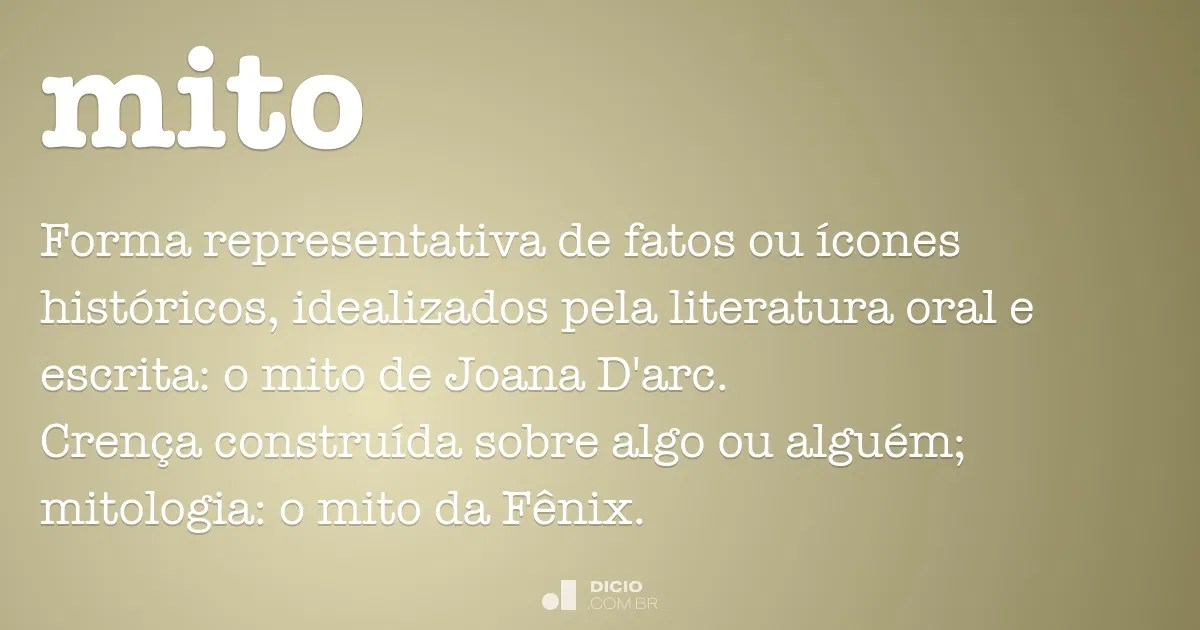 Mito Dicio, Dicionário Online de Português