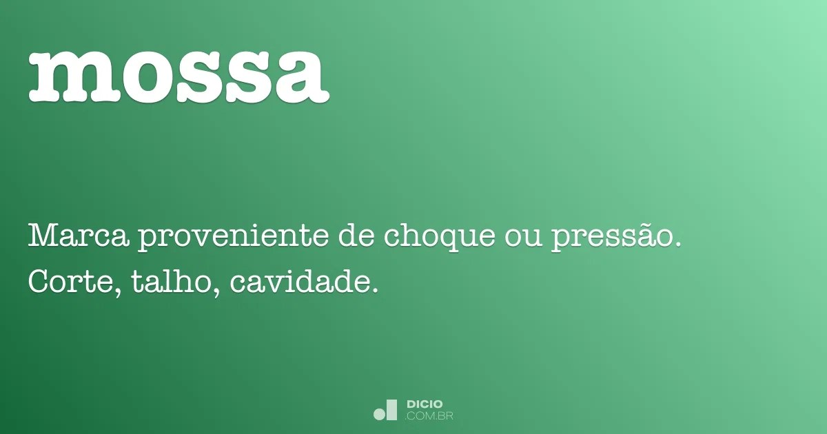 Mossa Dicio, Dicionário Online de Português