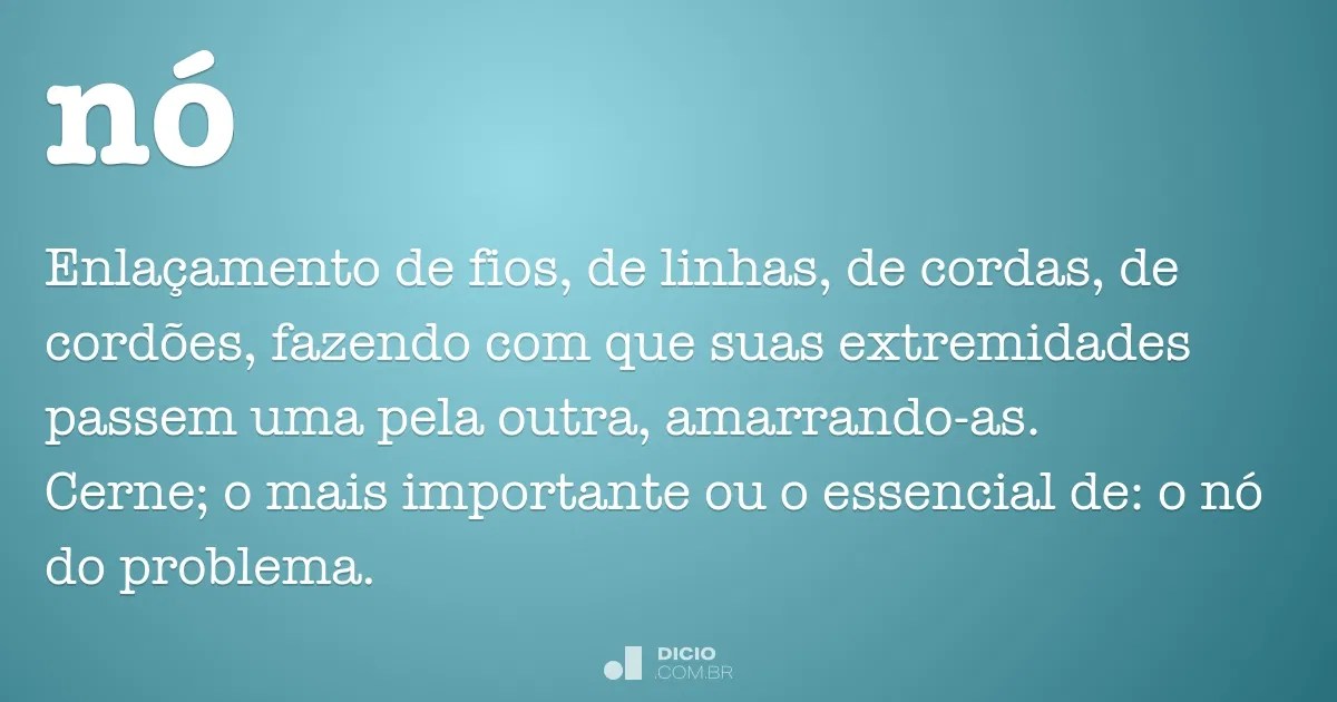 Nó Dicio, Dicionário Online de Português