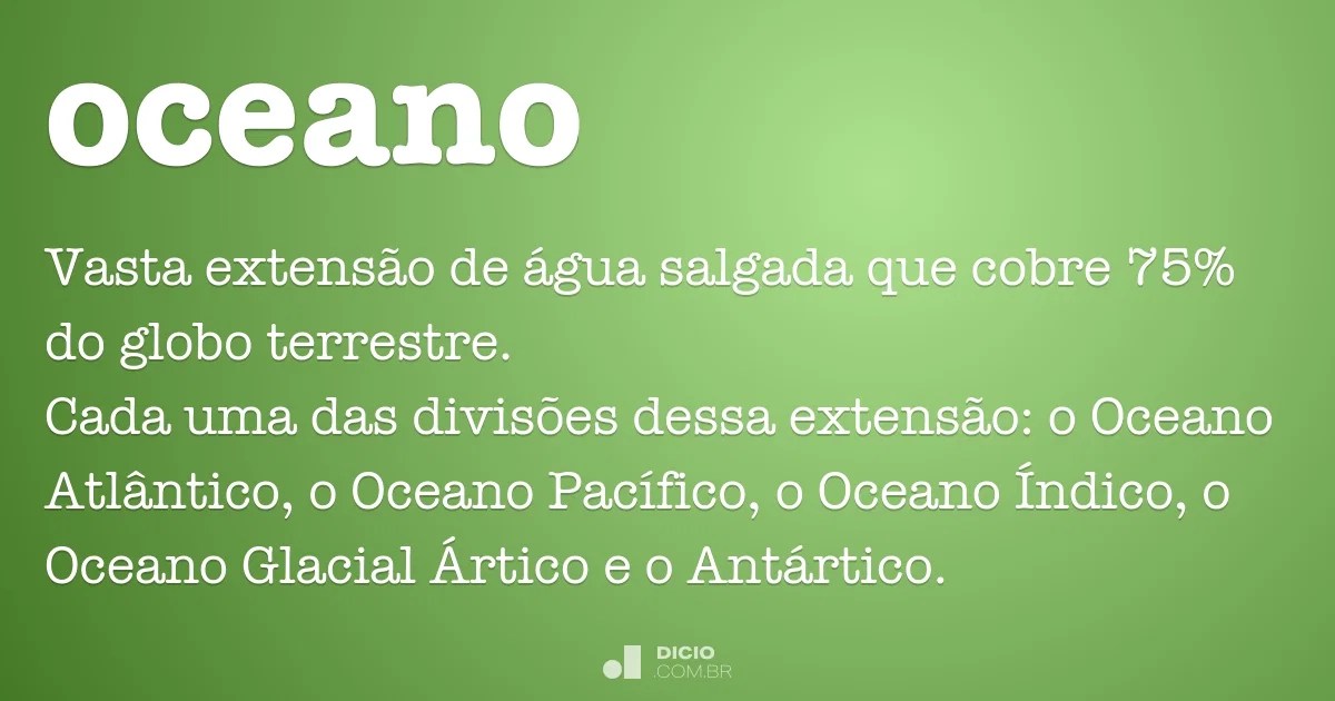Oceano Dicio, Dicionário Online de Português