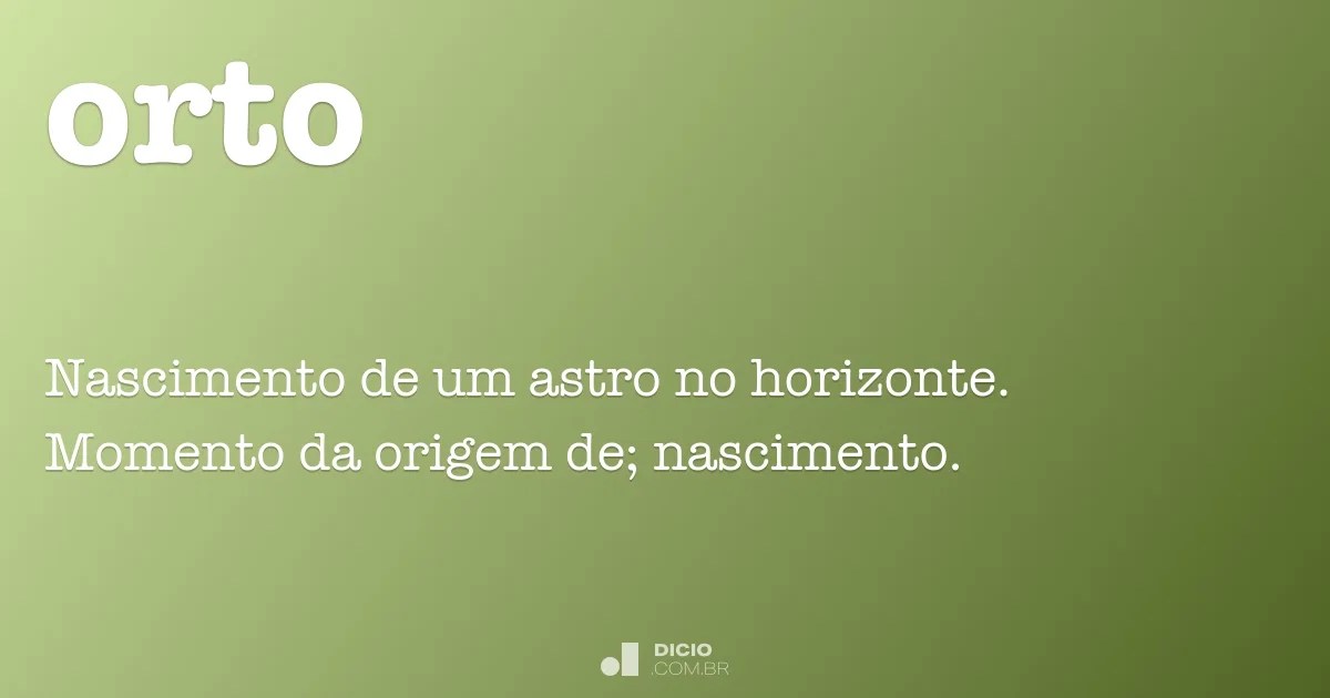 Orto Dicio, Dicionário Online de Português