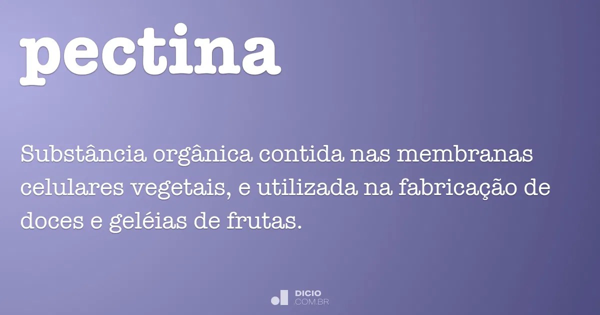 Pectina Dicio, Dicionário Online de Português