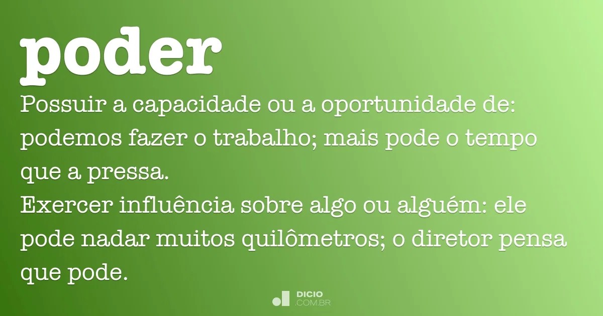 Poder Dicio, Dicionário Online de Português