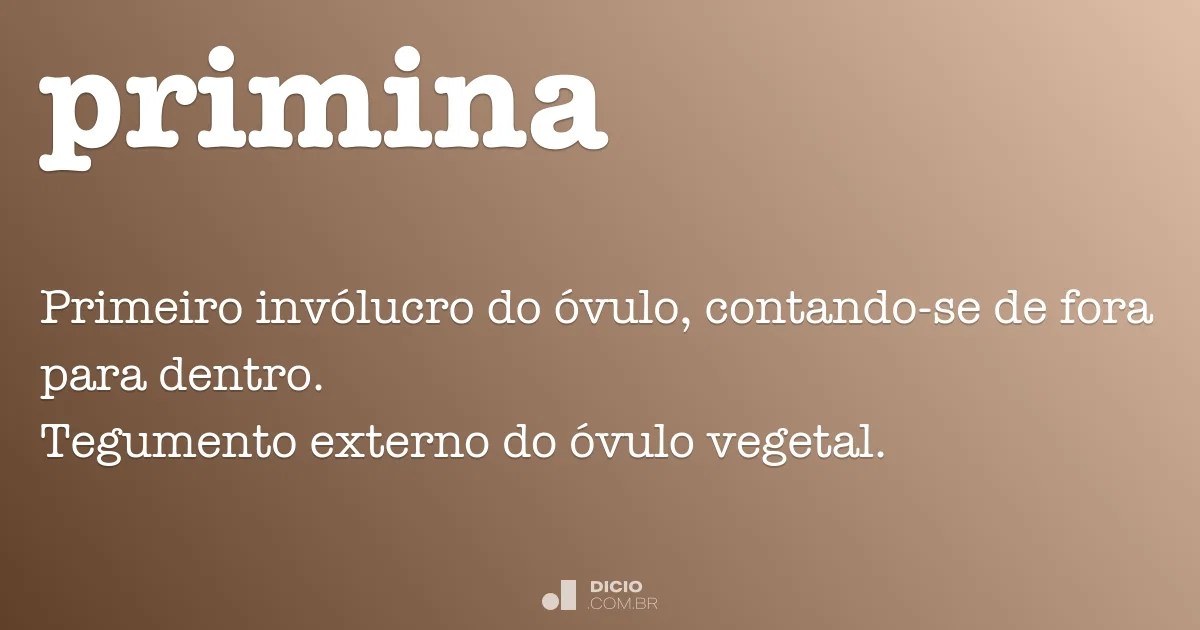 Primina Dicio, Dicionário Online de Português