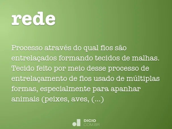 Rede DicionÃ¡rio Online de PortuguÃªs
