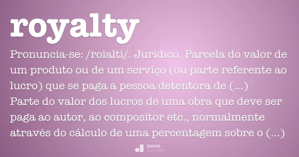 Royalty Dicio, Dicionário Online de Português