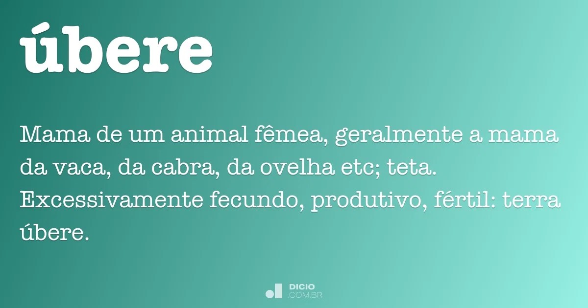 Úbere Dicio, Dicionário Online de Português