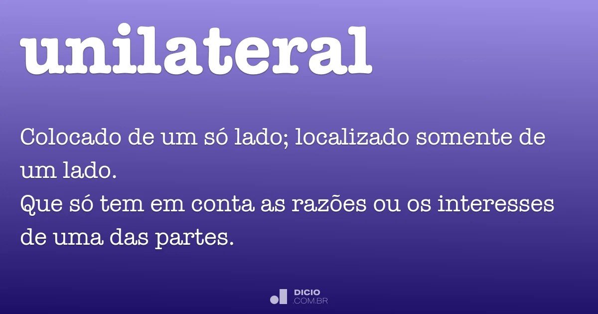 Unilateral Dicio, Dicionário Online de Português