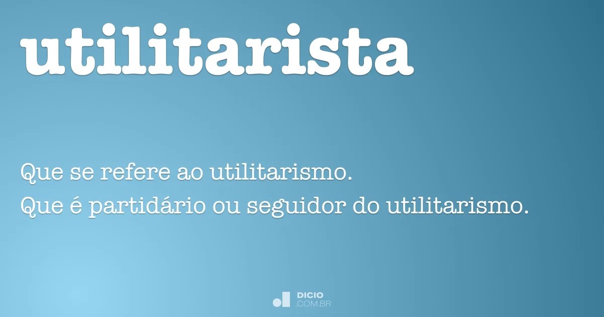 Utilitarista Dicio, Dicionário Online de Português