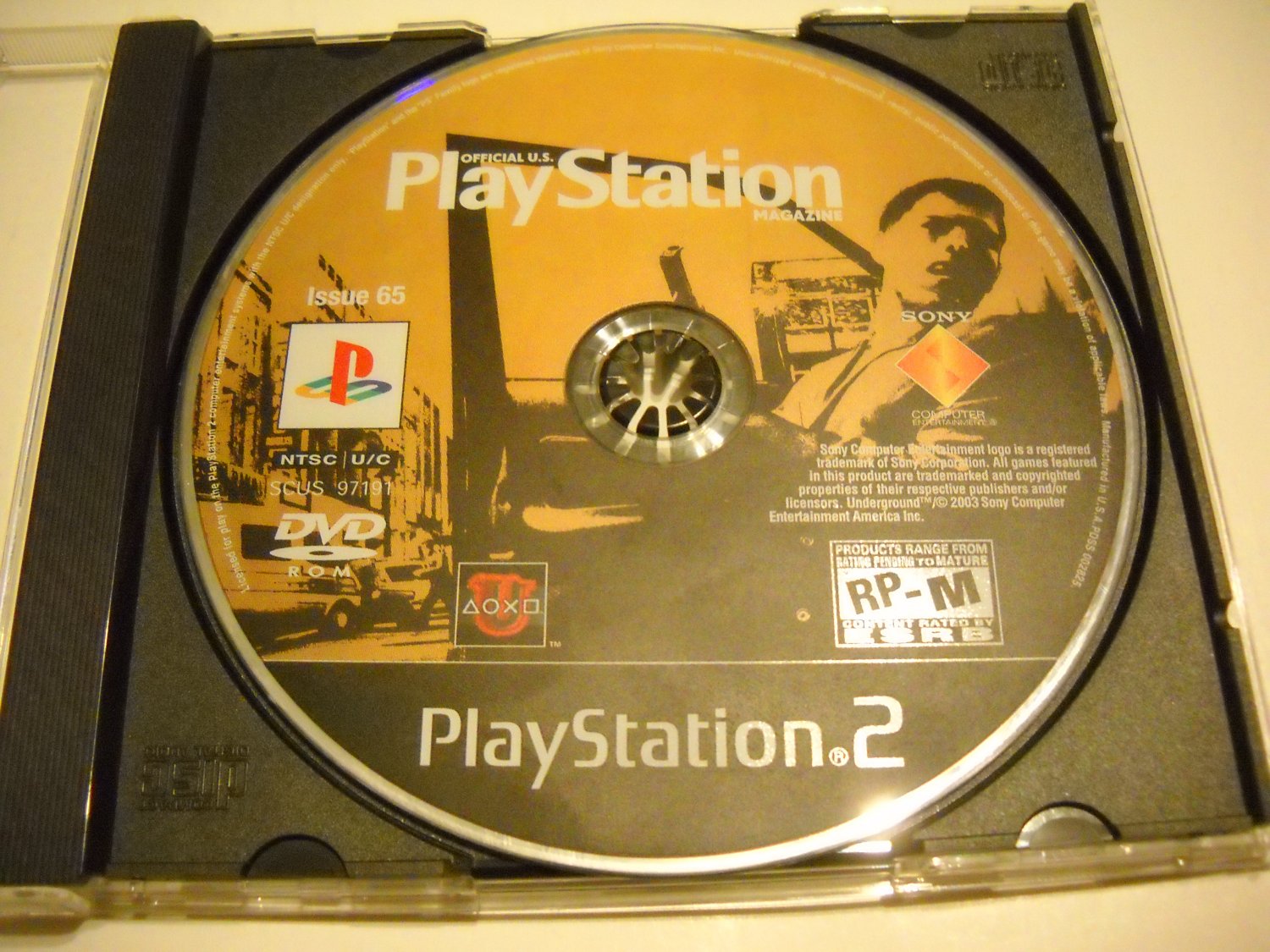 Official U.S. Playstation Magazine Demo Disc Issue 65 Ps2