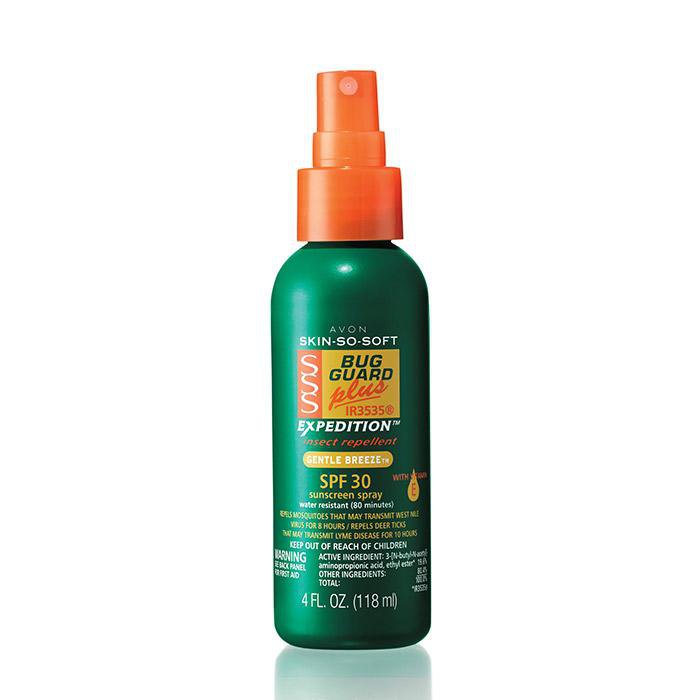 Avon Skin So Soft Bug Guard Plus IR3535 Expedition™ SPF 30 Pump Spray 4 oz