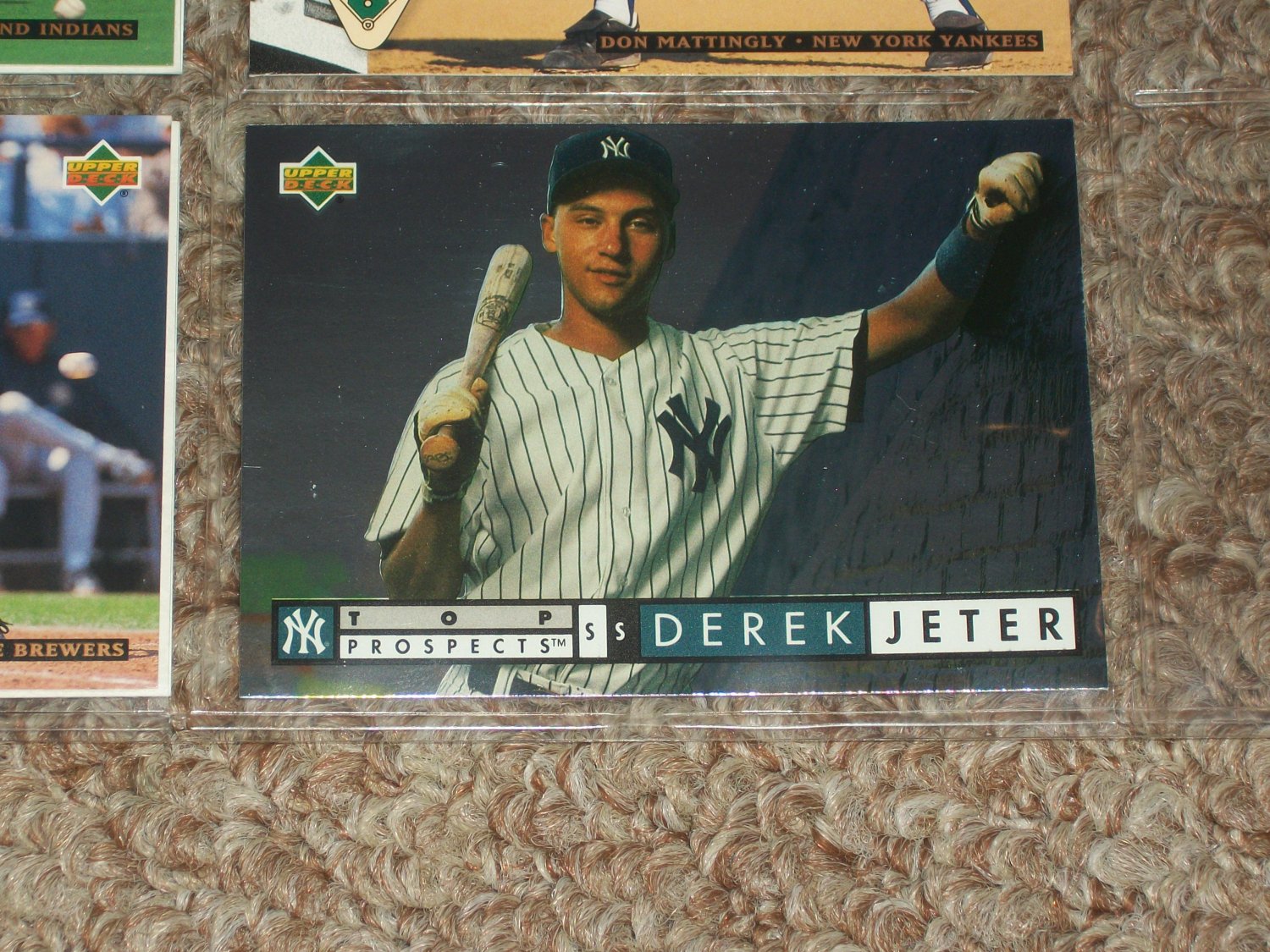 1994 Derek Jeter Upper DeckTop Prospects Rookie Card