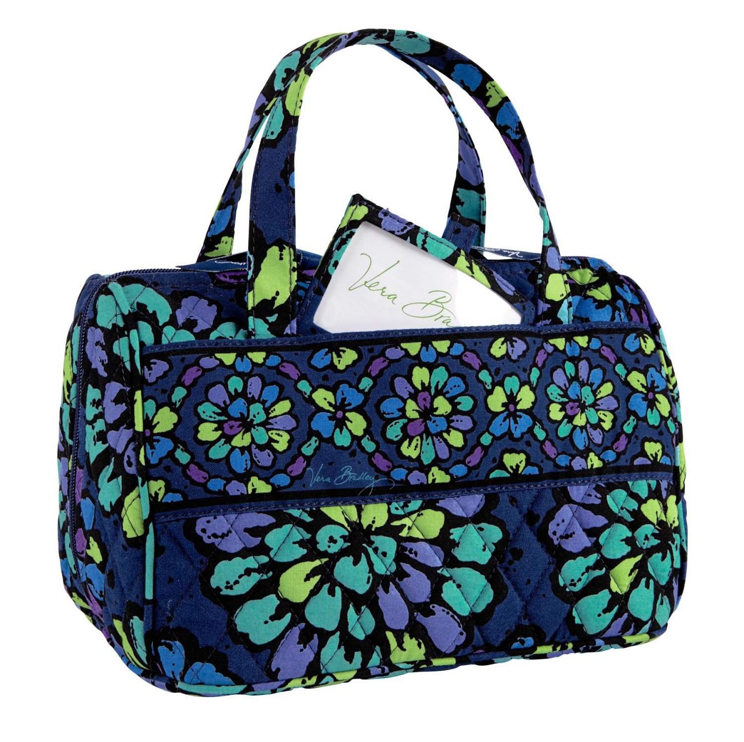 Vera Bradley Lunch Date in Indigo Pop Retired NWT insulated travel