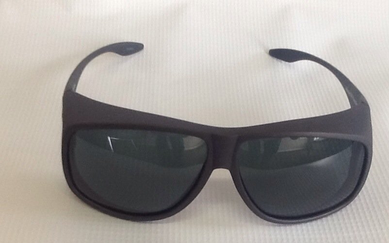 2 SOLAR SHIELD XLarge Polarized sunglasses FITS OVER