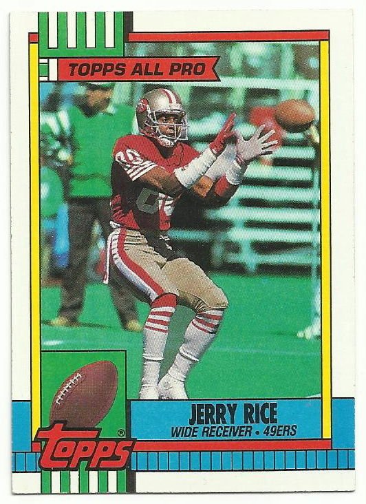 1990 Topps All Pro 8 Jerry Rice
