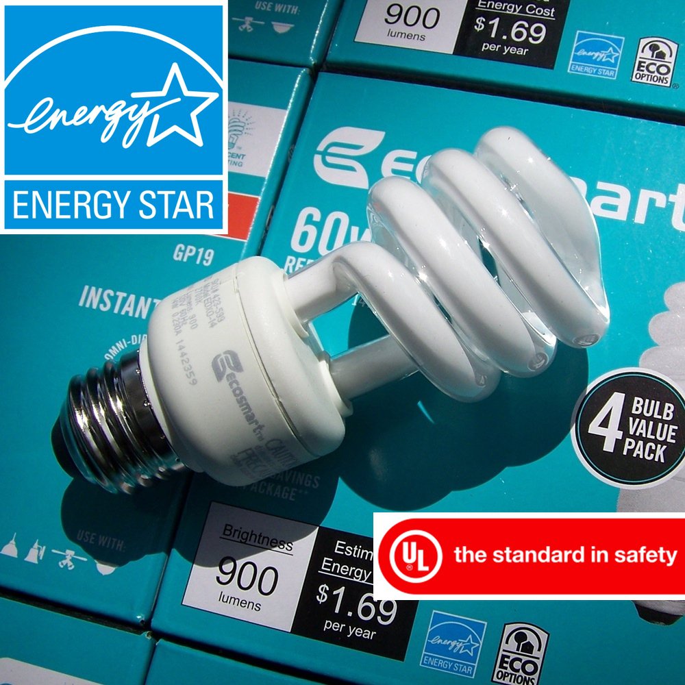 (200) CFL Soft White 14W / 60W Free Shipping 2700K Compact