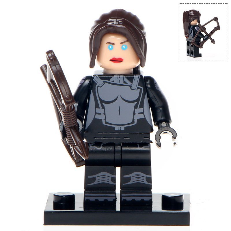 Katniss Everdeen Lego Toys The Hunger Games Superheroes Minifigure