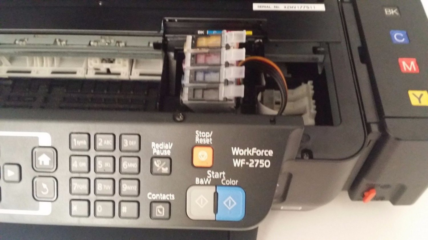 Epson WF2750 Sublimation ChipLess Ink Tank Printer