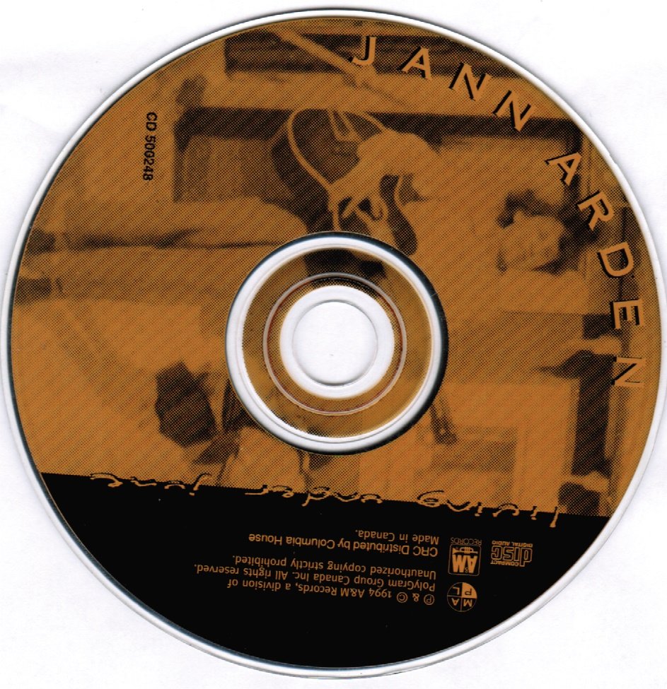 Jann Arden Living Under June CD