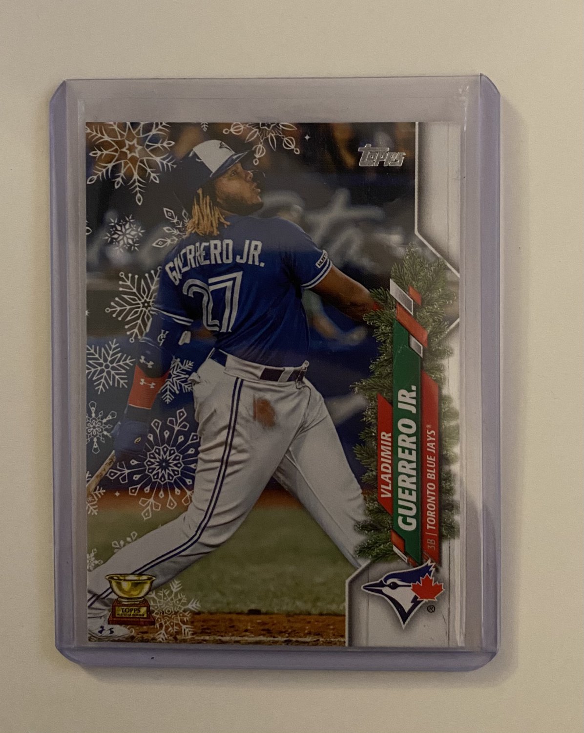 2020 Topps Holiday Vladimir Guerrero HW49