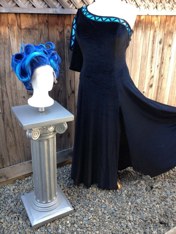 Hades Costume God of Underworld for Female Adult