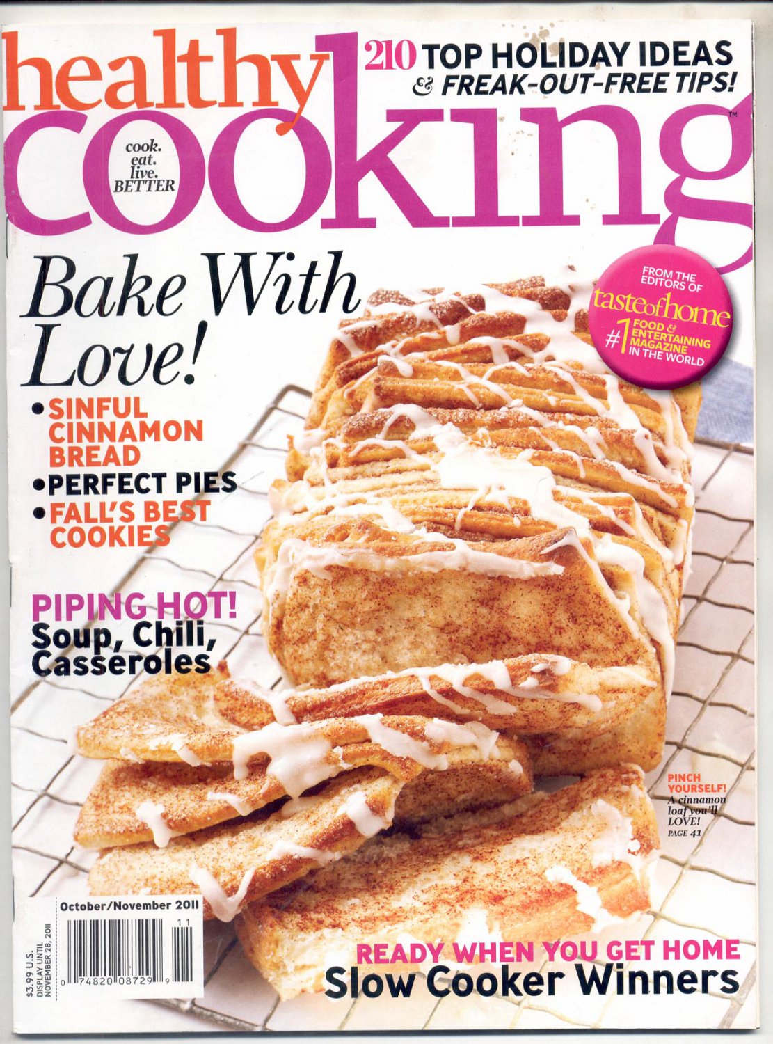 TASTE OF HOME'S HEALTHY COOKING MAGAZINE SLOW COOKER WINNERS