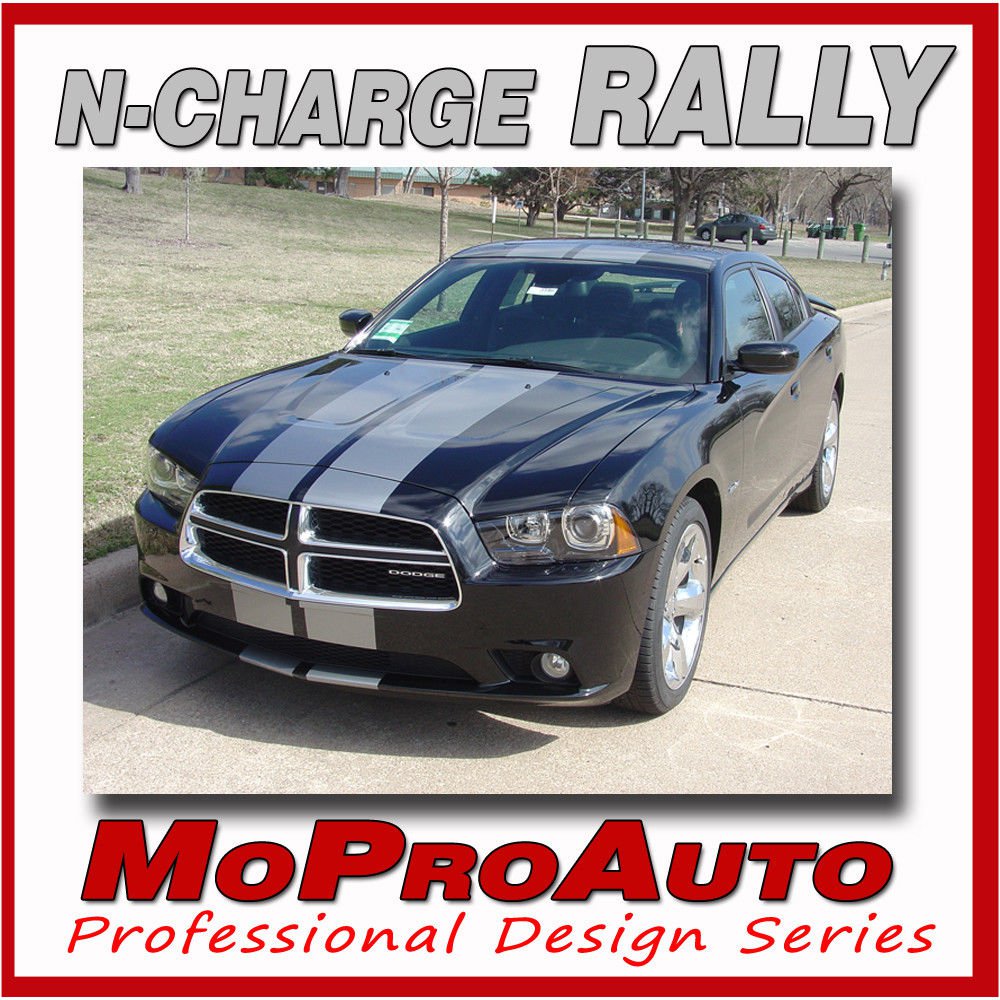 2012 Dodge CHARGER RALLY / Racing Stripes Decals Graphics Pro Grade 3M