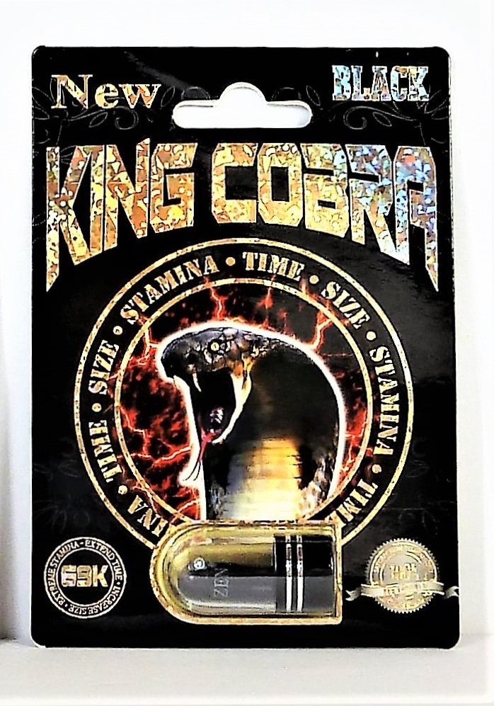 King Cobra Black 6 pills