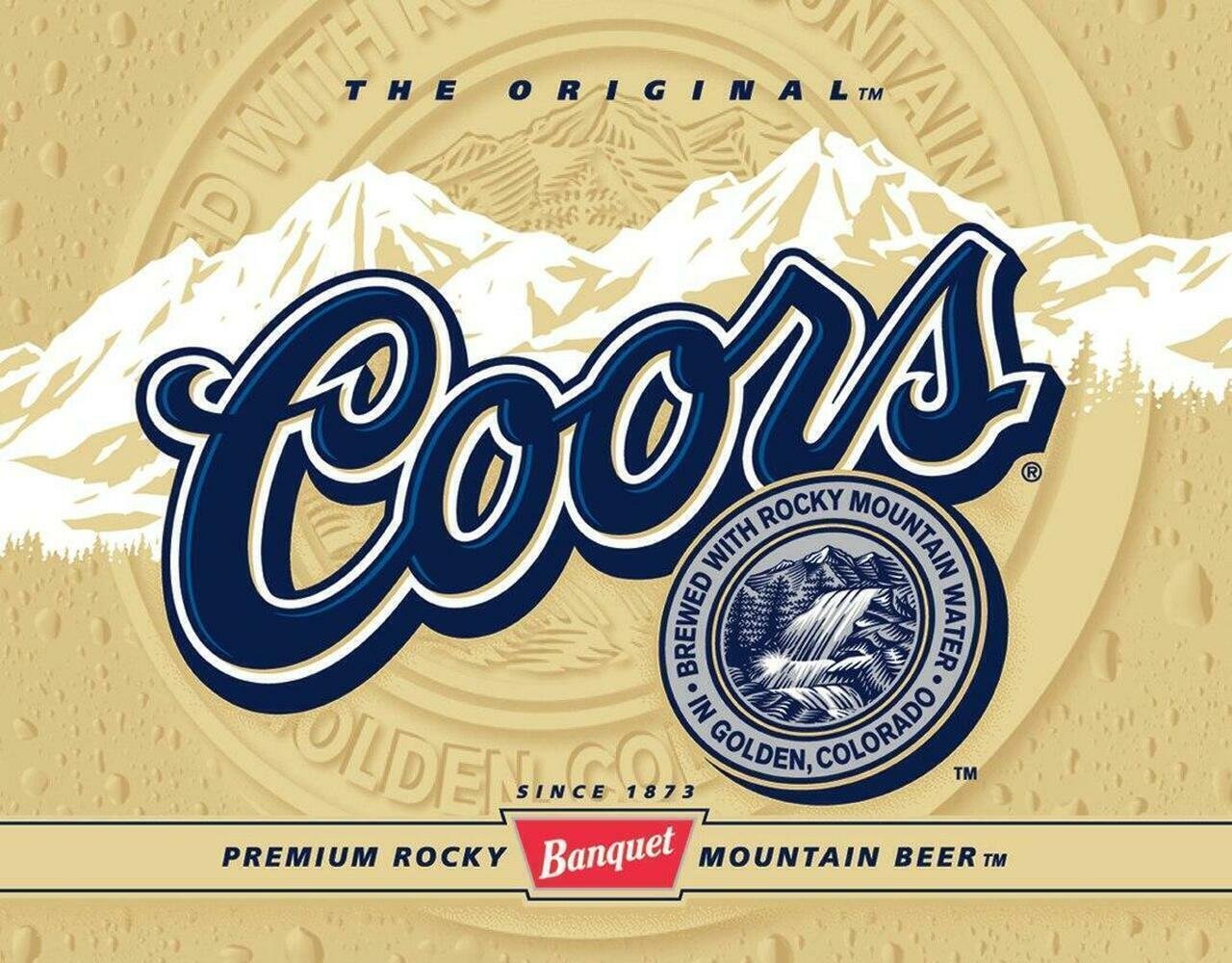 Coors Label Color Vinyl Decal Sticker Waterproof