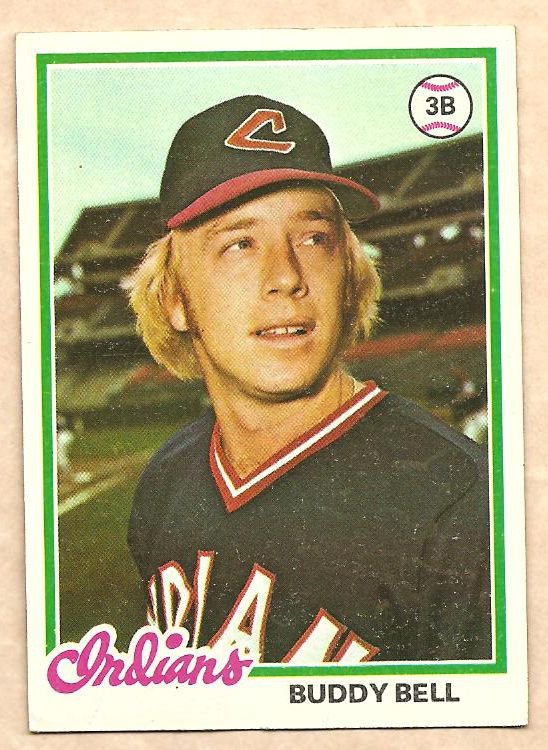 1978 Topps baseball card 280 Buddy Bell Cleveland Indians EX
