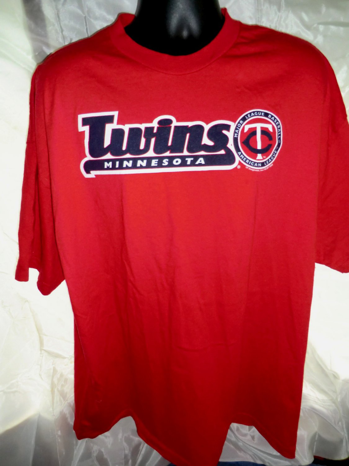 MN Minnesota Twins Red TShirt Size XXL XXXL
