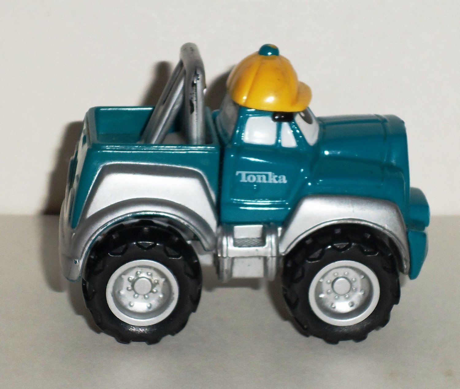 Tonka Maisto 2000 Lil' Chuck BlueGreen Pickup Truck w/ Yellow Hat