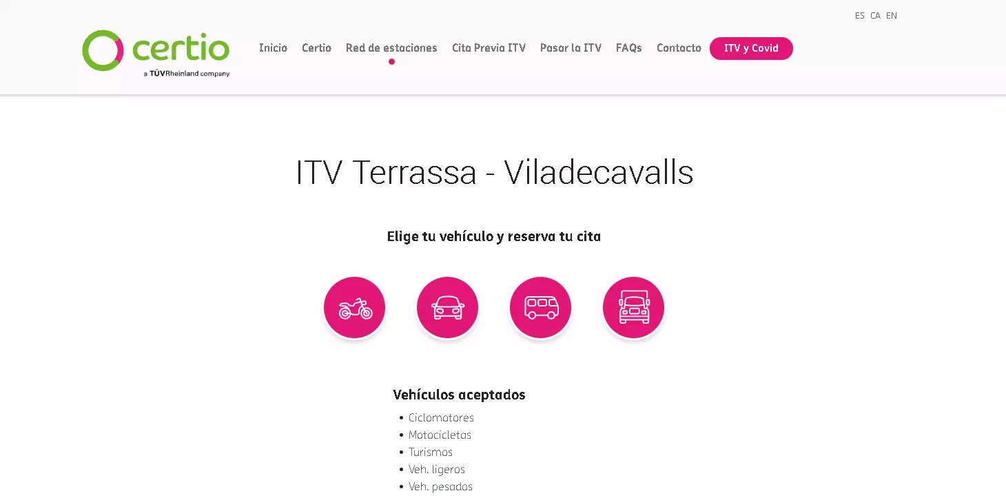 Solicite una cita previa para la ITV en Viladecavalls 2024