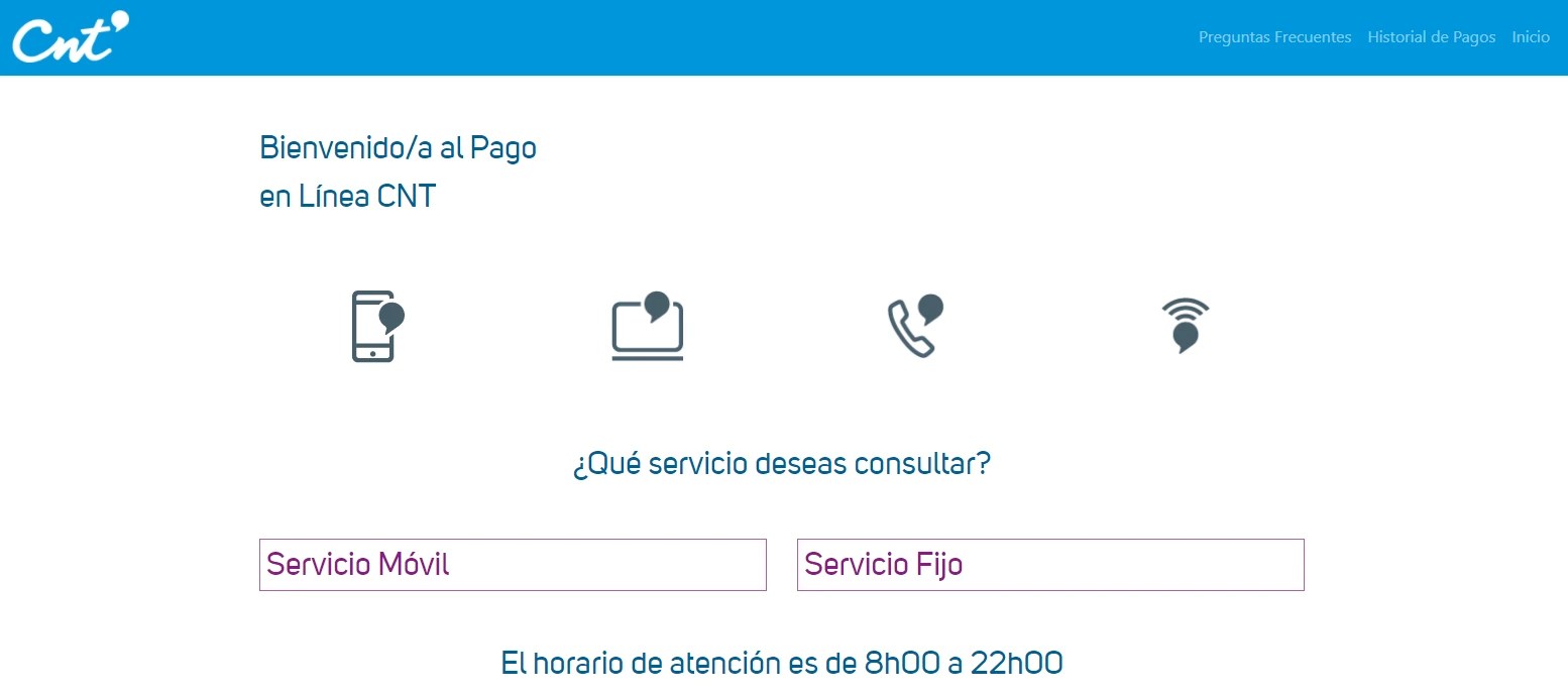 Planilla de teléfono CNT 2024