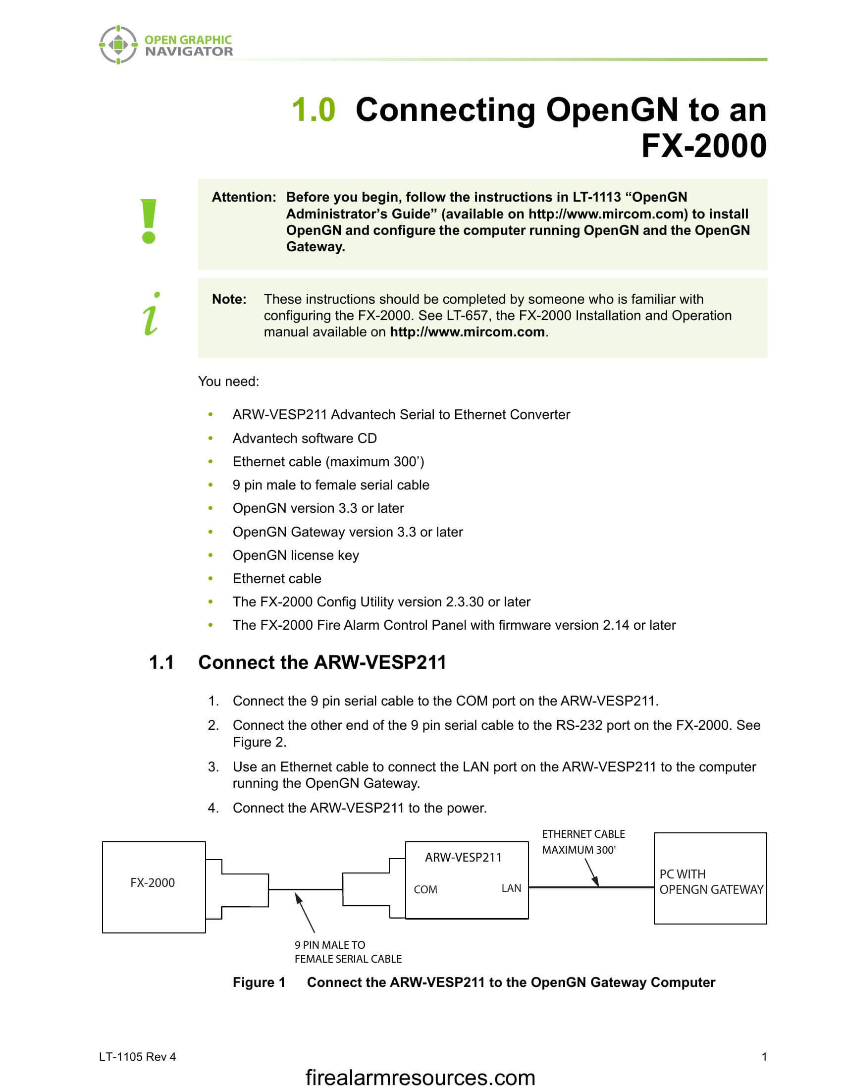 Mircom LT-917 FX-2000 Programming Security Introduction (... | Download