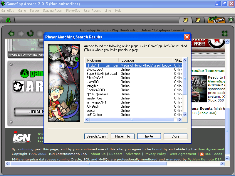 GameSpy Arcade latest version Get best Windows software